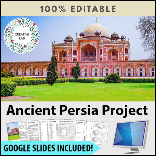 Ancient Persia Research Project - 100% Editable