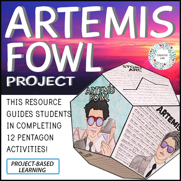 Artemis Fowl - Novel Study Unit CCSS Standards Aligned - PBL