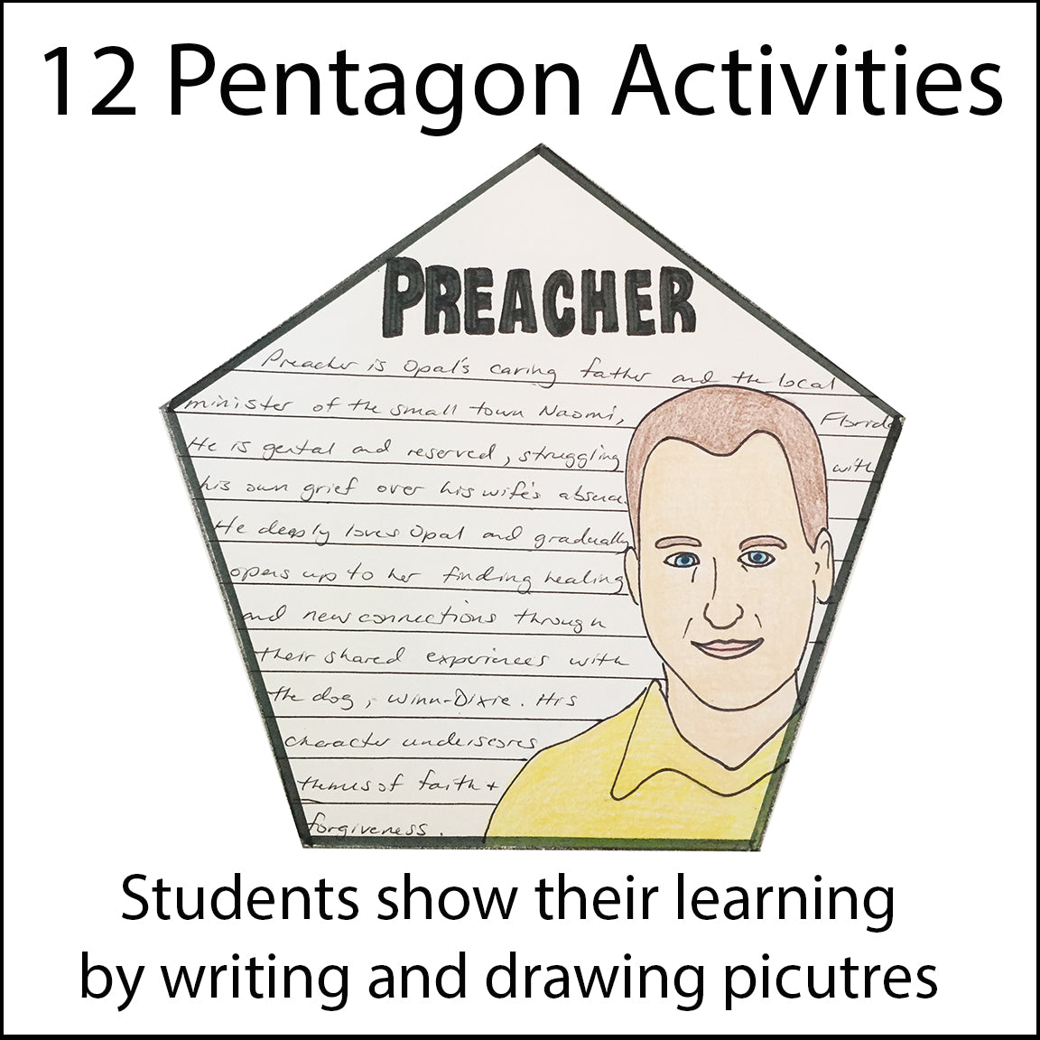 Because of Winn Dixie - Novel Study Project Craft - PBL