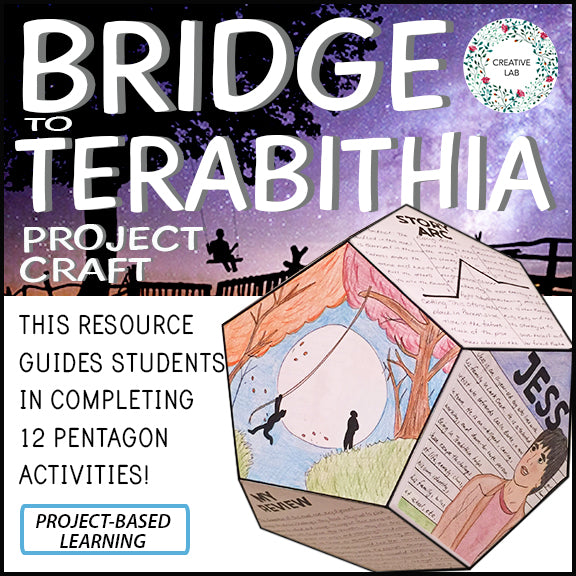 Bridge to Terabithia - Novel Study Project Craft - PBL