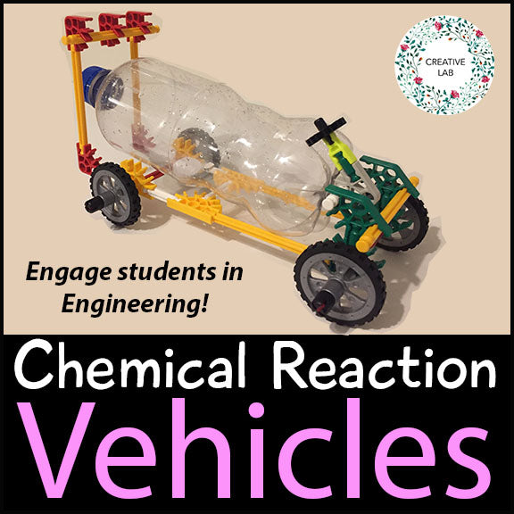 Chemical Reaction Cars - Baking Soda - STEM
