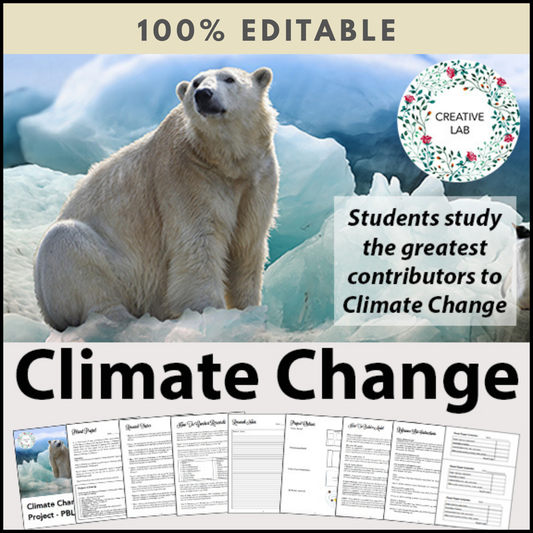 Climate Change Research Project - 100% Editable