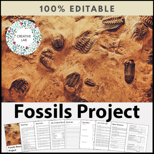 Fossil Research Project - 100% Editable