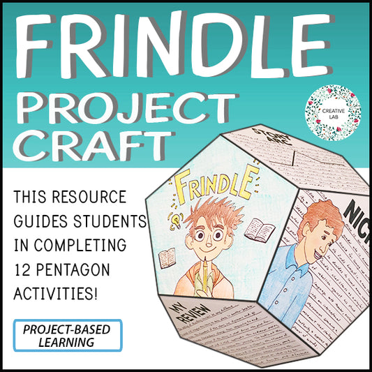 Frindle - Novel Study Project Craft - PBL