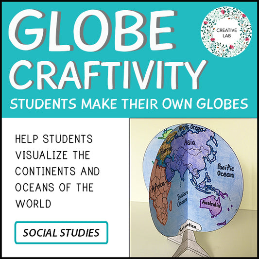 Mapping Craft Activity - 3D Globe World Map