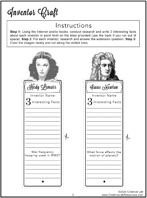 FREE - Inventor Project - Interactive Fans Craft - PBL