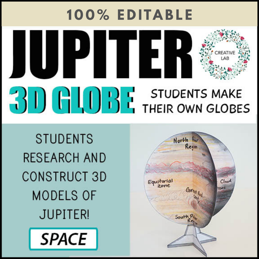 Jupiter 3D Globe Research Project - 100% Editable