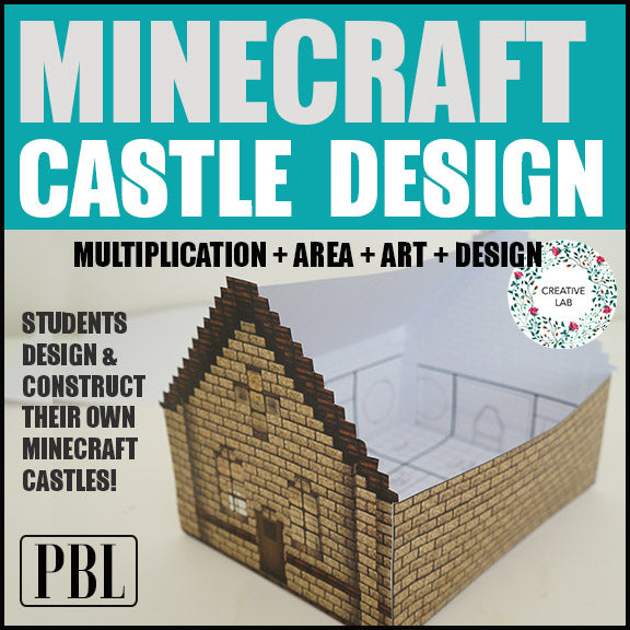 Build a Minecraft Castle - Math & Design