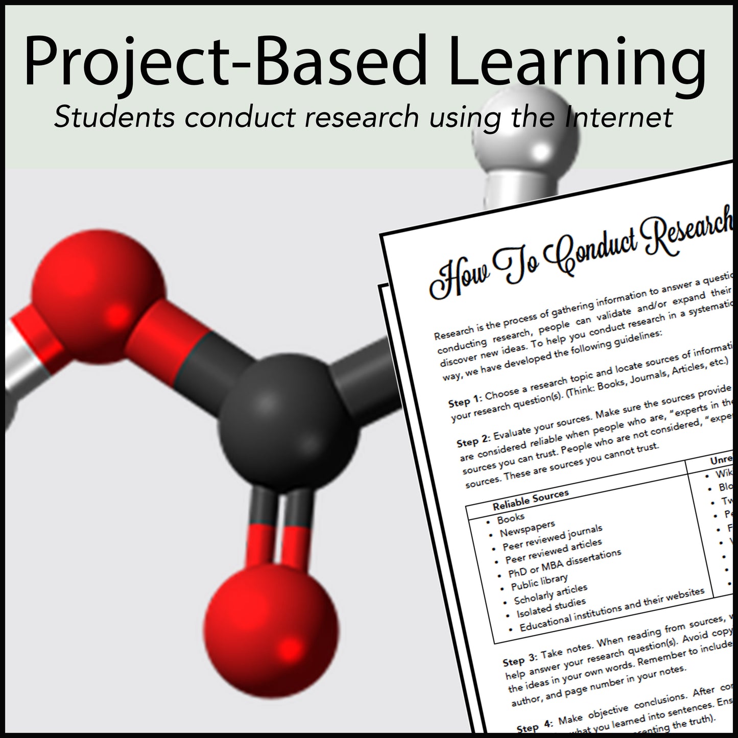 Molecules Research Project - 100% Editable