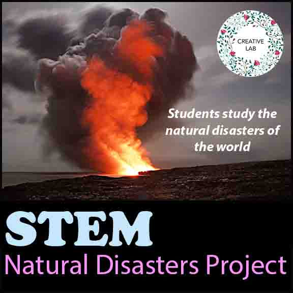 Natural Disasters Project Bundle - PBL STEM