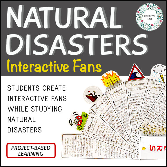 Natural Disasters Project Bundle - PBL STEM