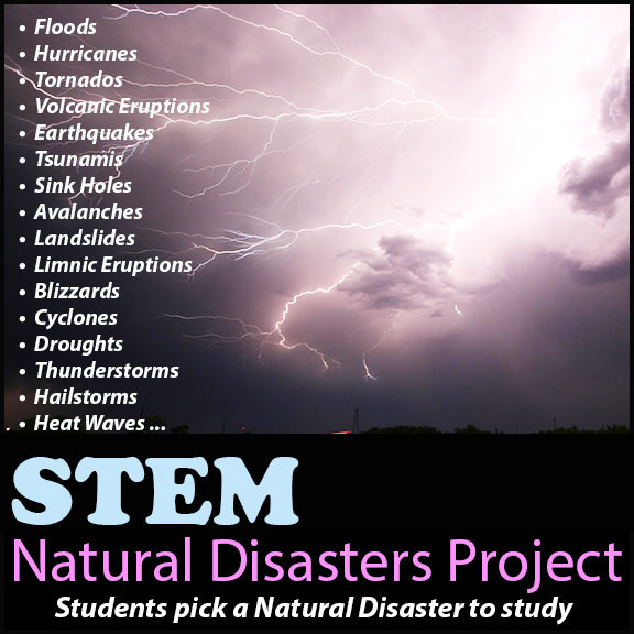 Natural Disasters Research Project - Natural Disasters Project - PBL