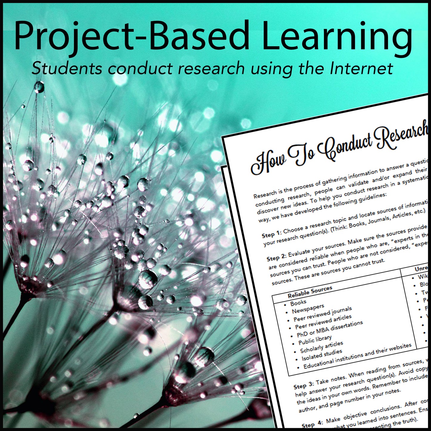 Organisms Research Project - PBL