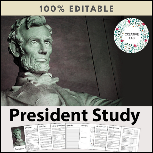 President Research Project - PBL - 100% Editable