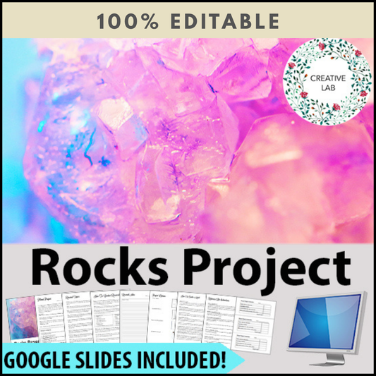 Rocks Research Project - 100% Editable