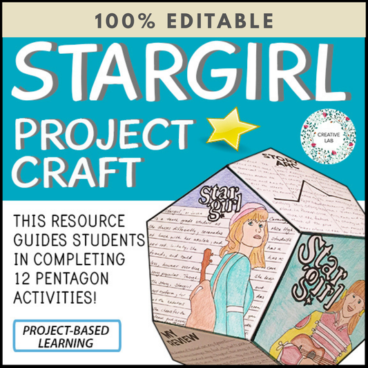 Stargirl - Novel Study Unit CCSS Standards Aligned - Star Girl - 100% Editable