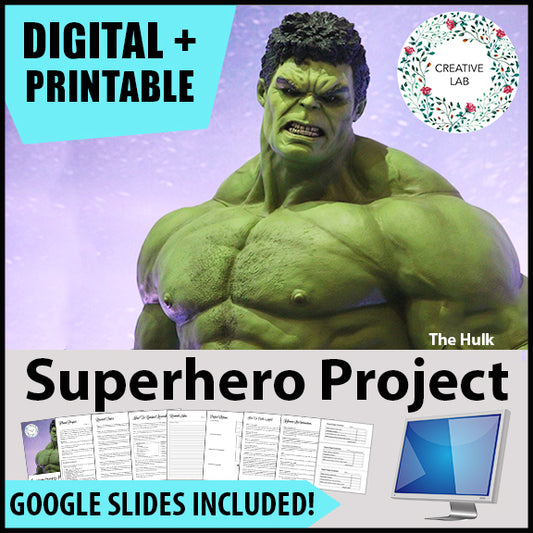 Superhero Research Project - PBL