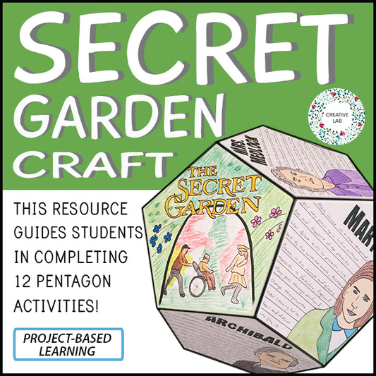 The Secret Garden - Novel Study Project Craft - PBL