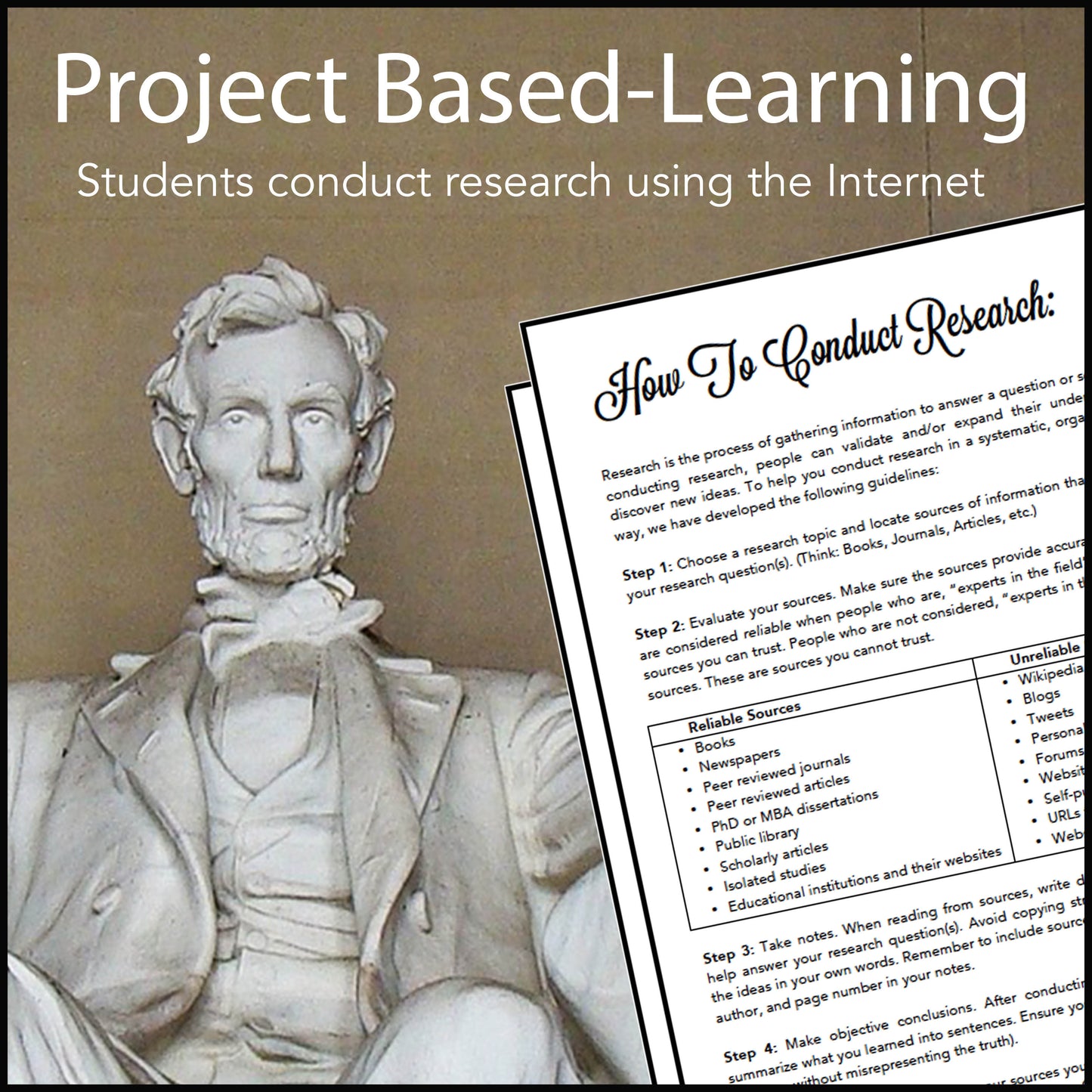 US History Research Project - PBL