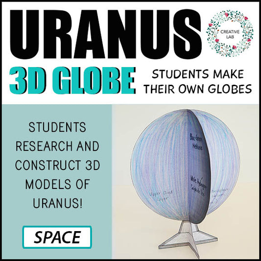 Uranus 3D Globe Research Project