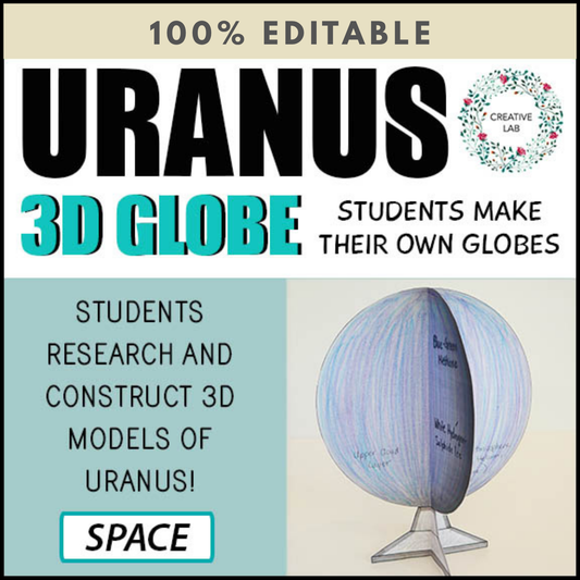 Uranus 3D Globe Research Project - 100% Editable