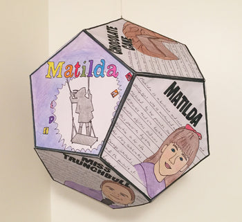 Matilda - Novel Study Project Craft - 100% Editable