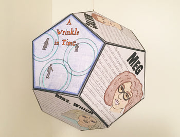 A Wrinkle in Time - Novel Study Project Craft - PBL