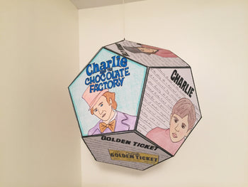 Charlie and the Chocolate Factory - Novel Study Project Craft - 100% Editable