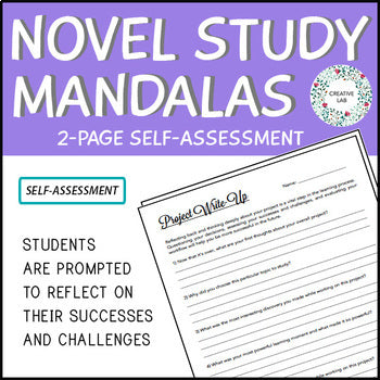 Novel Study / Book Report - Mandala Craft - PBL
