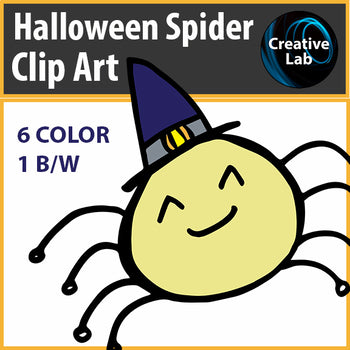 FREEBIE - Halloween Spider Clip Art