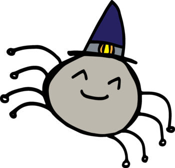 FREEBIE - Halloween Spider Clip Art