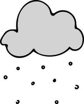 Charming Clouds Weather Clip Art Set