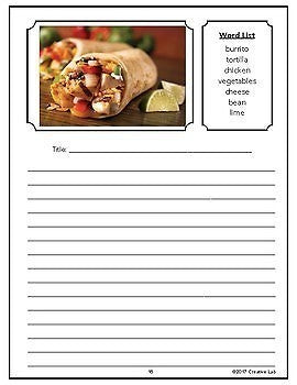 ESL - ELL - Writing Worksheets