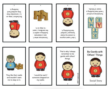 Behavior Social Story - Destructive Behaviour