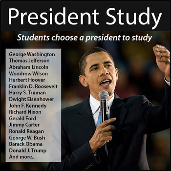 President Research Project - PBL - 100% Editable