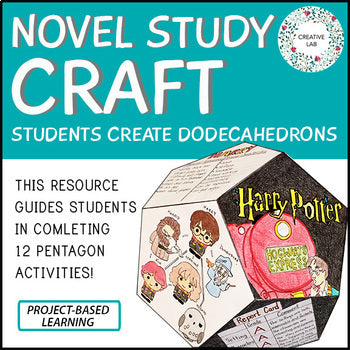 Novel Study Craft For Any Book - Dodecahedron - PBL