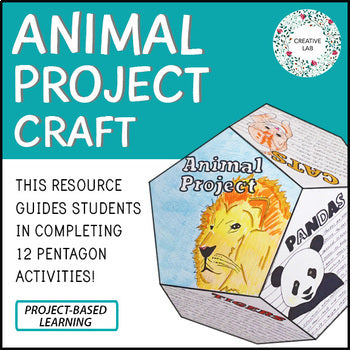 Animal Research Project Craft - STEM - PBL