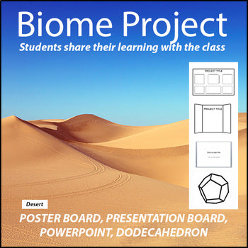Biomes Research Project - PBL - 100% Editable