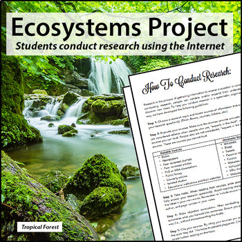 Ecosystems Research Project - PBL