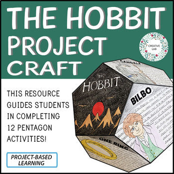The Hobbit - Novel Study Project Craft - PBL
