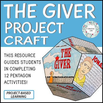 The Giver - Novel Study Project Craft - PBL