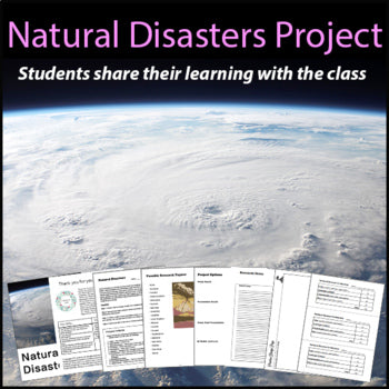 Natural Disasters Project - 100% Editable