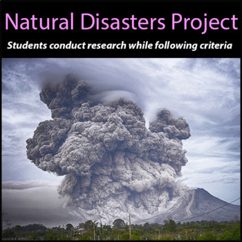 Natural Disasters Project - 100% Editable