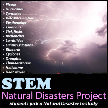 Natural Disasters Project - 100% Editable