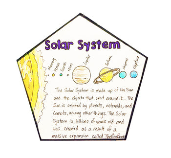 Space Project Craft Activity - 100% Editable