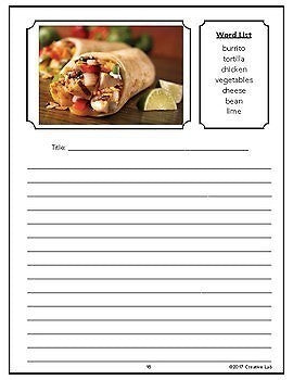 ESL - ELL Writing Worksheets - 100% Editable