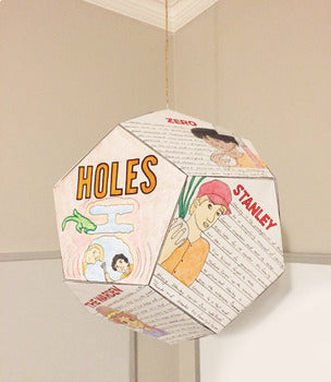 Holes Novel Study Project Craft - PBL