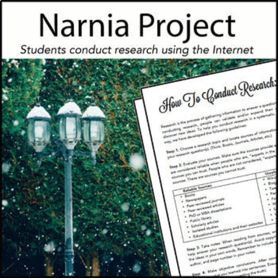 Narnia Research Project - 100% Editable