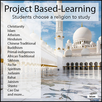 Religion Research Project - 100% Editable
