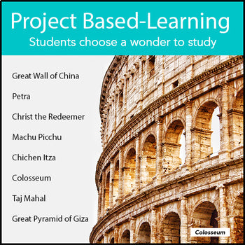 7 Wonders of the World Research Project - 100% Editable